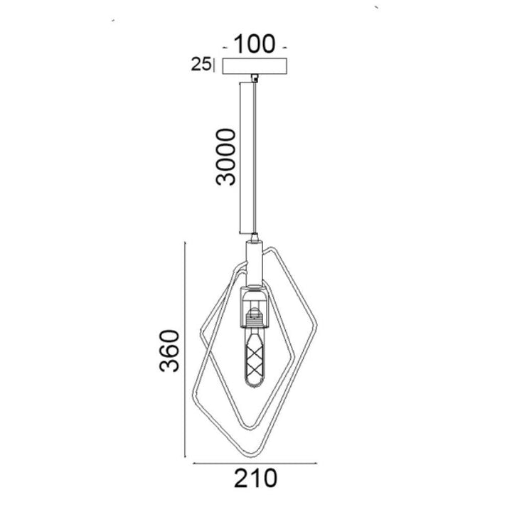 CLA CONTOUR - 1 Light Pendant-CLA Lighting-Ozlighting.com.au