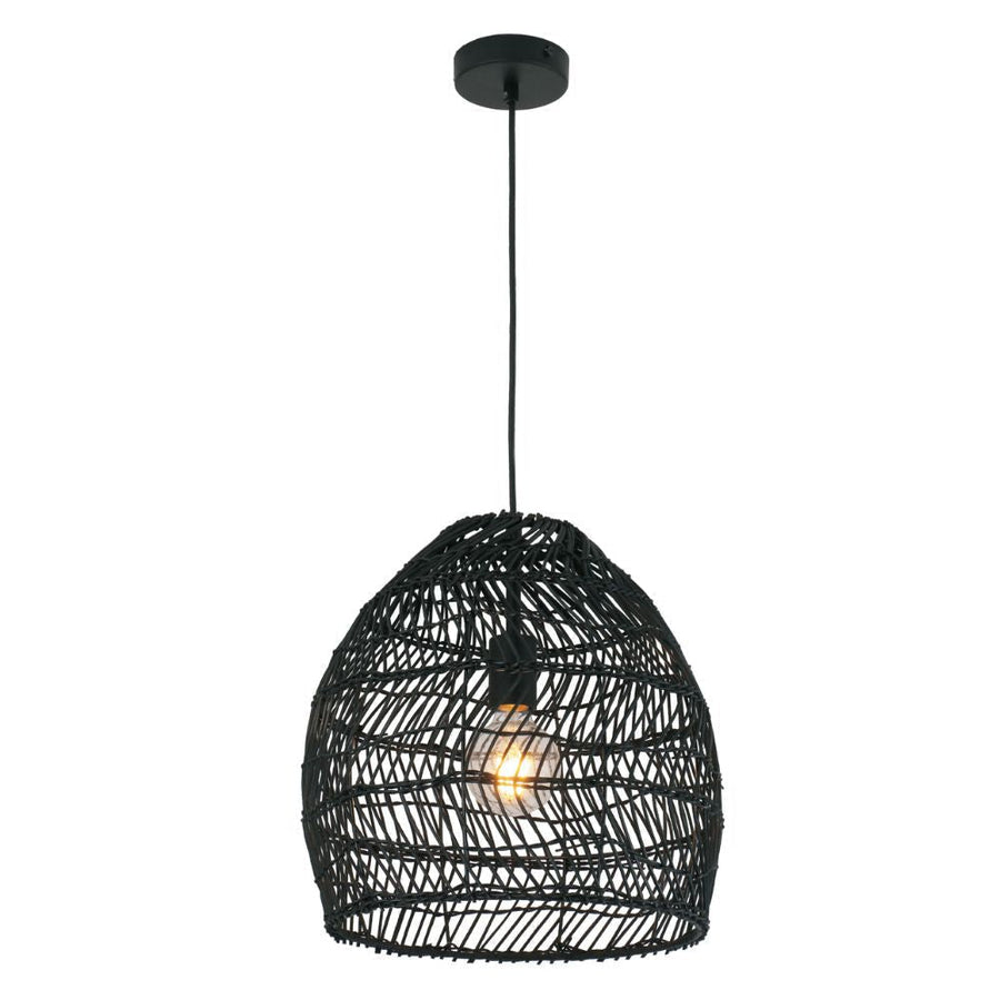 CLA COUP - 1 Light Interior Rattan Pendant Light IP20-CLA Lighting-Ozlighting.com.au