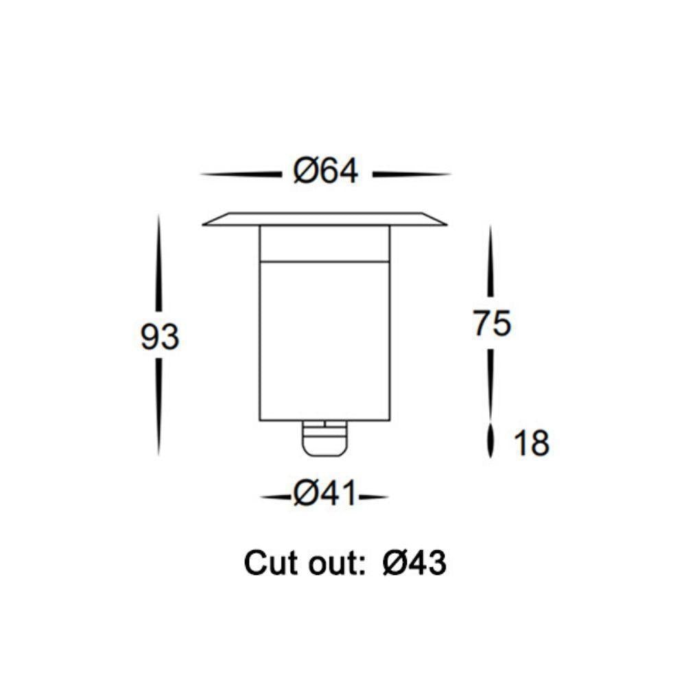 CLA DECK - Inground Light 12V IP67 3000K/6000K - DRIVER REQUIRED-CLA Lighting-Ozlighting.com.au