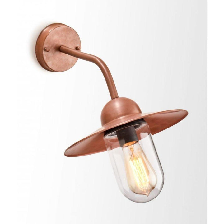 CLA DEKSEL - Classic Exterior Wall Bracket Light IP23/IP54 Copper-CLA Lighting-Ozlighting.com.au