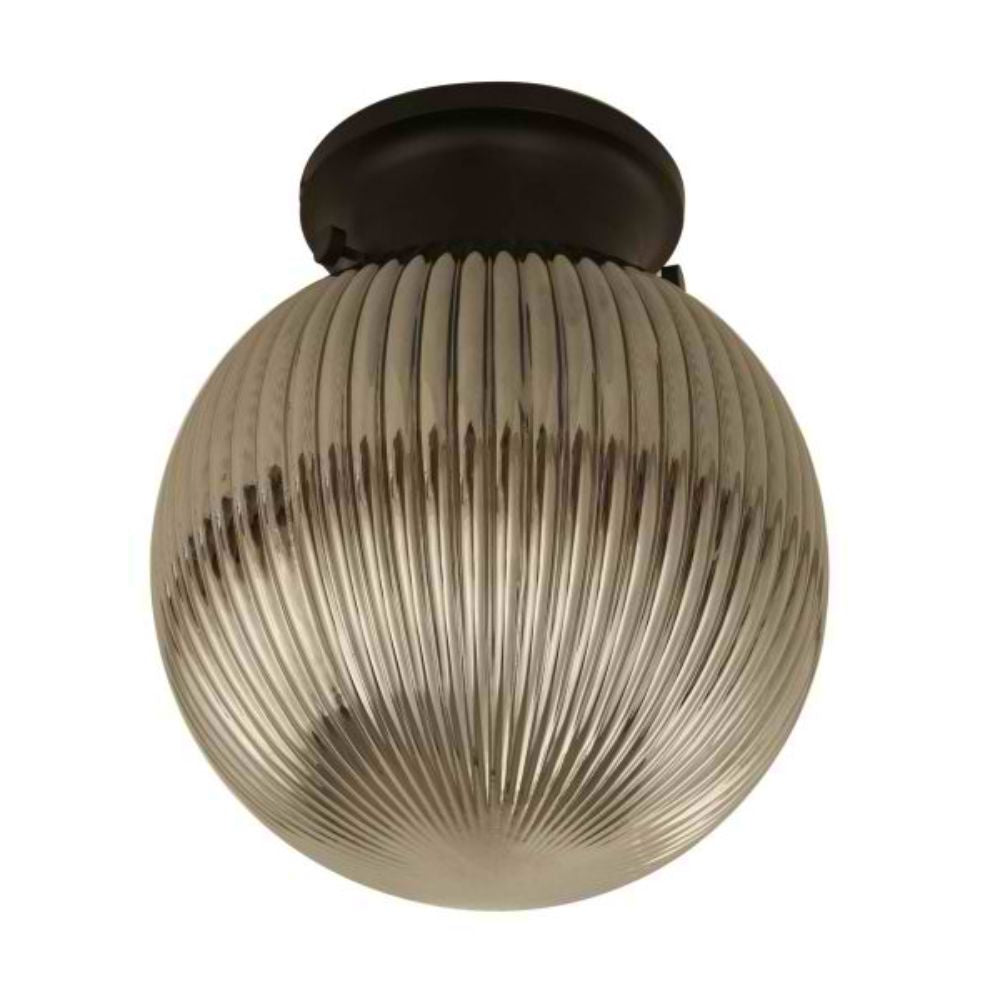 CLA DIYBAT - DIY Batten Fix Holder Cover Large Spherical Ribbed Shape Glass Ceiling Light Shade Only-CLA Lighting-Ozlighting.com.au