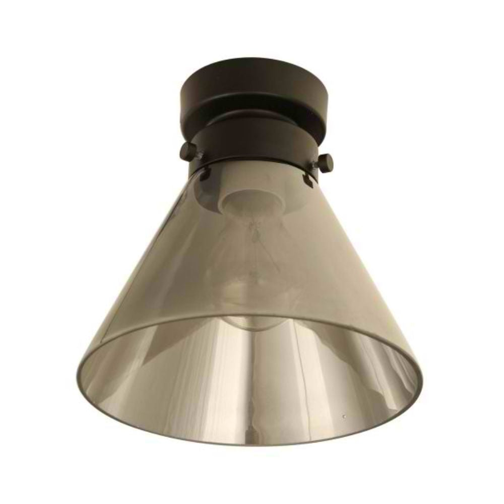 CLA DIYBAT - DIY Batten Fix Holder Cover Small Cone Shape Glass Ceiling Light Shade Only-CLA Lighting-Ozlighting.com.au