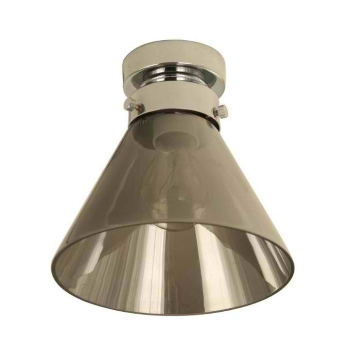 CLA DIYBAT - DIY Batten Fix Holder Cover Small Cone Shape Glass Ceiling Light Shade Only-CLA Lighting-Ozlighting.com.au