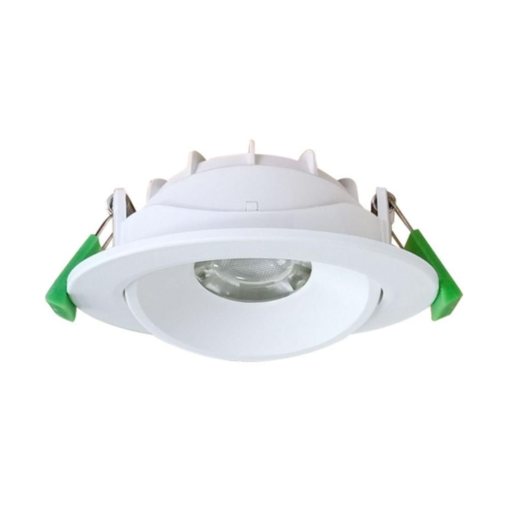 CLA FIREFLY - 8W LED Tri-Colour Dimmable Tilt Adjustable Deep Face PC Downlight-CLA Lighting-Ozlighting.com.au