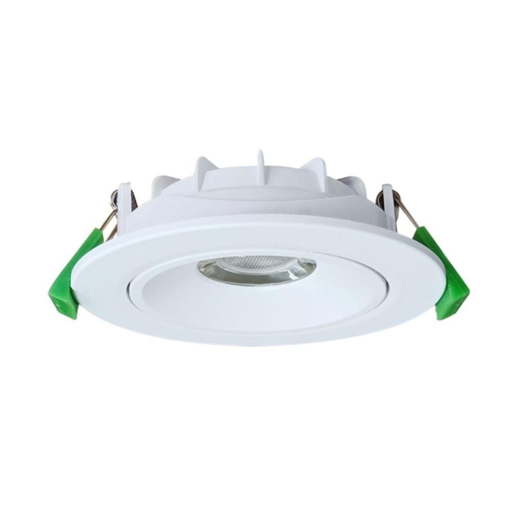 CLA FIREFLY - 8W LED Tri-Colour Dimmable Tilt Adjustable Deep Face PC Downlight-CLA Lighting-Ozlighting.com.au