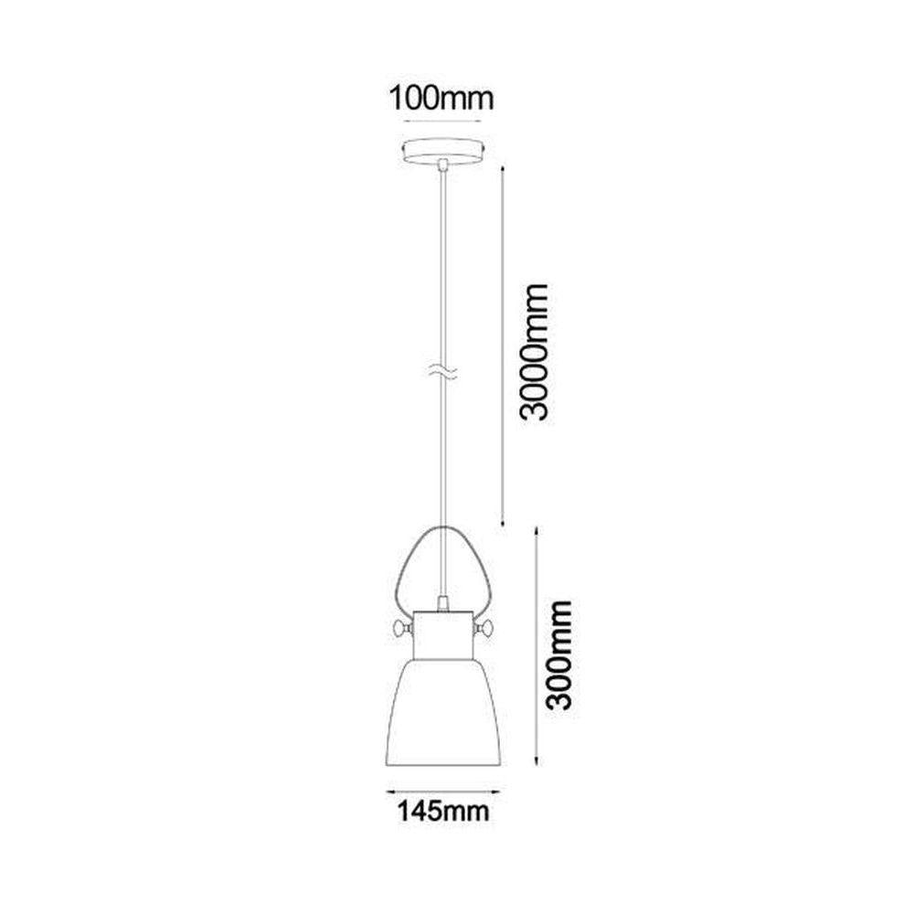 CLA FUMOSO-C/B/D - 1 Light Pendant-CLA Lighting-Ozlighting.com.au