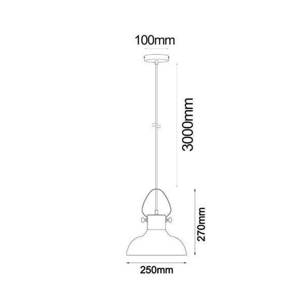 CLA FUMOSO-C/B/D - 1 Light Pendant-CLA Lighting-Ozlighting.com.au