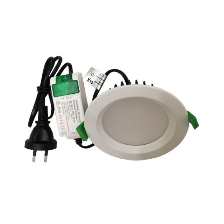 CLA GALTRI - 10W/12W/20W/25W LED Tri-Colour Dimmable Round Deep Face Downlight IP44-CLA Lighting-Ozlighting.com.au