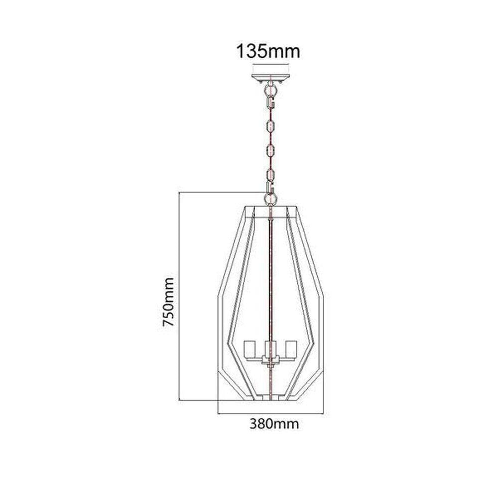 CLA GAMBA - 4/5 Light Pendant-CLA Lighting-Ozlighting.com.au