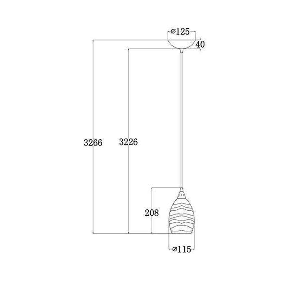 CLA GLAZE-T - 1 Light Pendant-CLA Lighting-Ozlighting.com.au