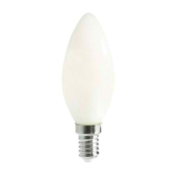 CLA GLOBE-C35 - Candle 4W LED Filament Dimmable Frosted Globes IP20-CLA Lighting-Ozlighting.com.au