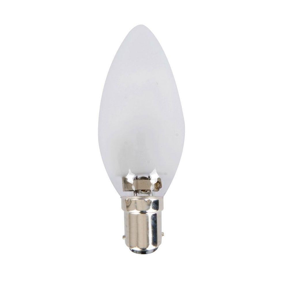 CLA GLOBE-C45 - 18W/28W Candle Halogen Globe - B15/B22/E14/E27-CLA Lighting-Ozlighting.com.au