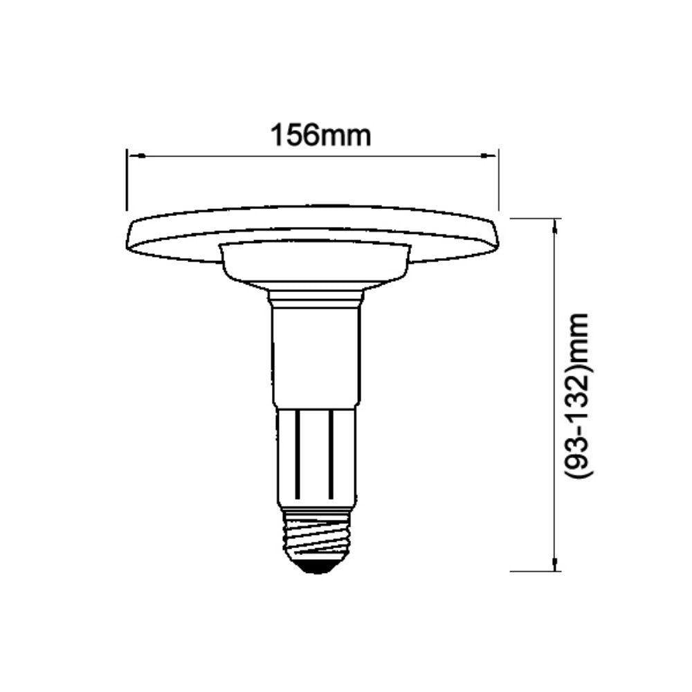 CLA GLOBE-CONVERT - LED ES Retrofit Downlight Conversion Kit Globe IP20 3000K - E27-CLA Lighting-Ozlighting.com.au