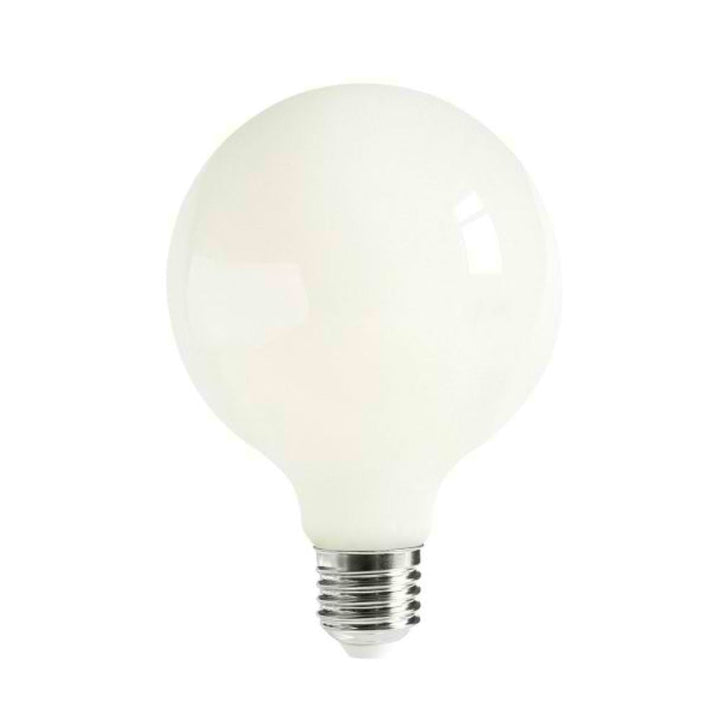 CLA GLOBE-G125 - 8W LED Dimmable G125 Spherical Shape Filament Frosted Glass Globe-CLA Lighting-Ozlighting.com.au