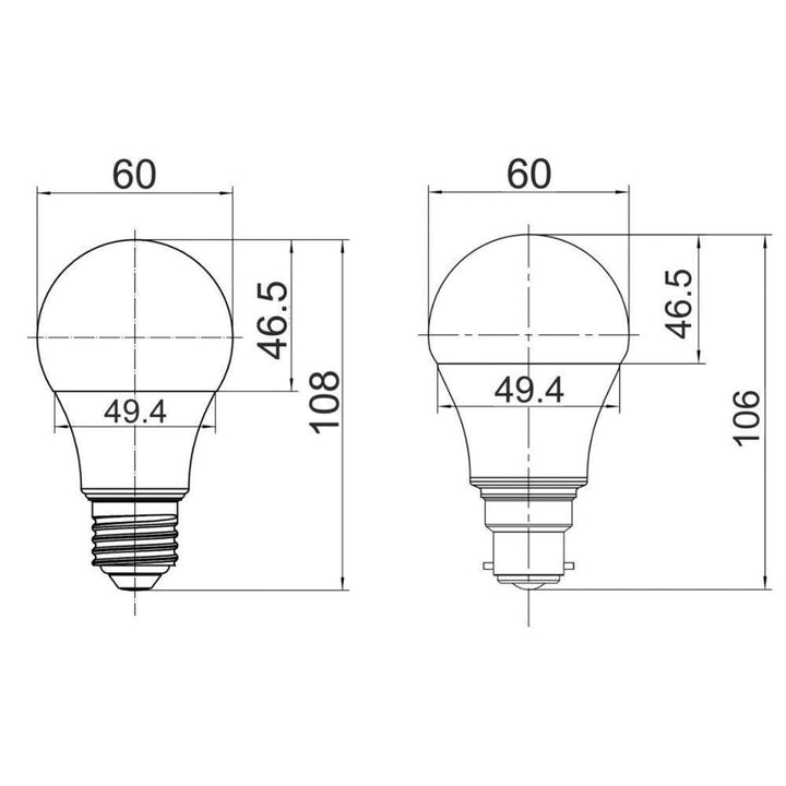 CLA GLOBE-GLS-RGB-SMART - 10W LED Smart Dimmable RGB + Tricolour - E27/B22-CLA Lighting-Ozlighting.com.au