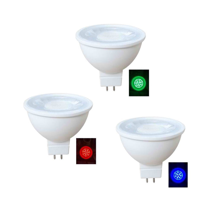 CLA GLOBE-MR16 - 5W LED 12V DC MR16 Coloured Globe - DRIVER REQUIRED-CLA Lighting-Ozlighting.com.au