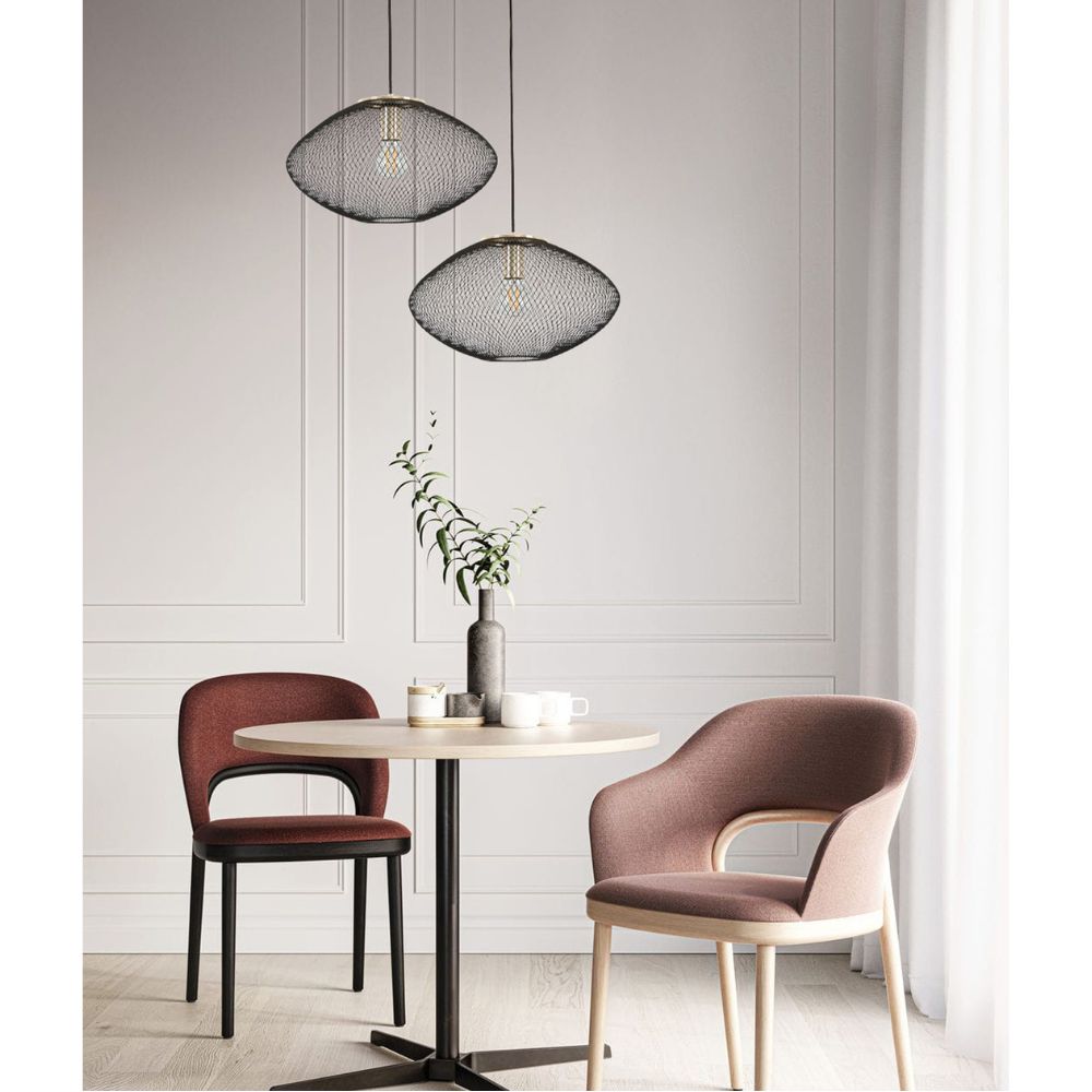 CLA GOLPE - 1 Light Interior Oval Pendant Light IP20-CLA Lighting-Ozlighting.com.au