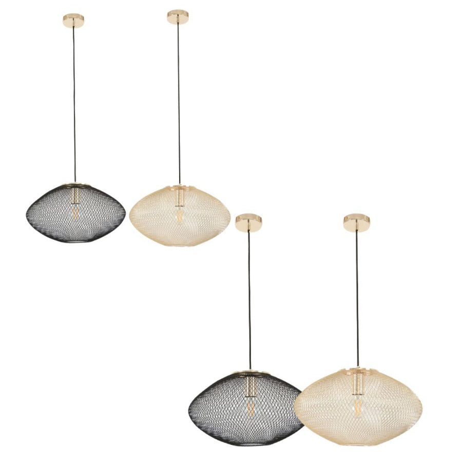 CLA GOLPE - 1 Light Interior Oval Pendant Light IP20-CLA Lighting-Ozlighting.com.au