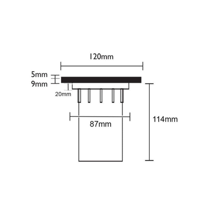 CLA INGROUND-IGM - Exterior Recessed Inground Light Large Faceplates IP67 12V DRIVER REQUIRED-CLA Lighting-Ozlighting.com.au