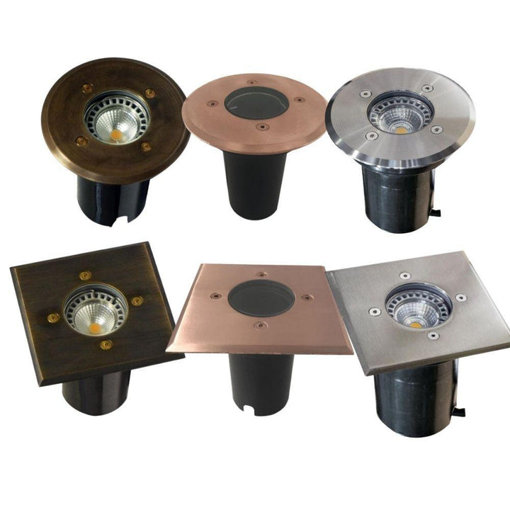 CLA INGROUND-IGM - Exterior Recessed Inground Light Large Faceplates IP67 12V DRIVER REQUIRED-CLA Lighting-Ozlighting.com.au