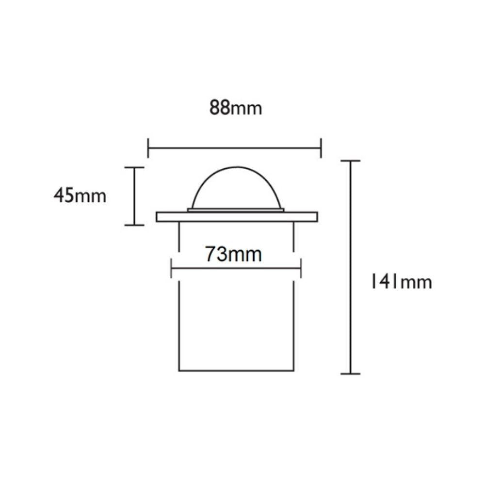 CLA INGROUND-IGM - Exterior Recessed Inground / Wall / Step Light Small Faceplates IP67 12V DRIVER REQUIRED-CLA Lighting-Ozlighting.com.au