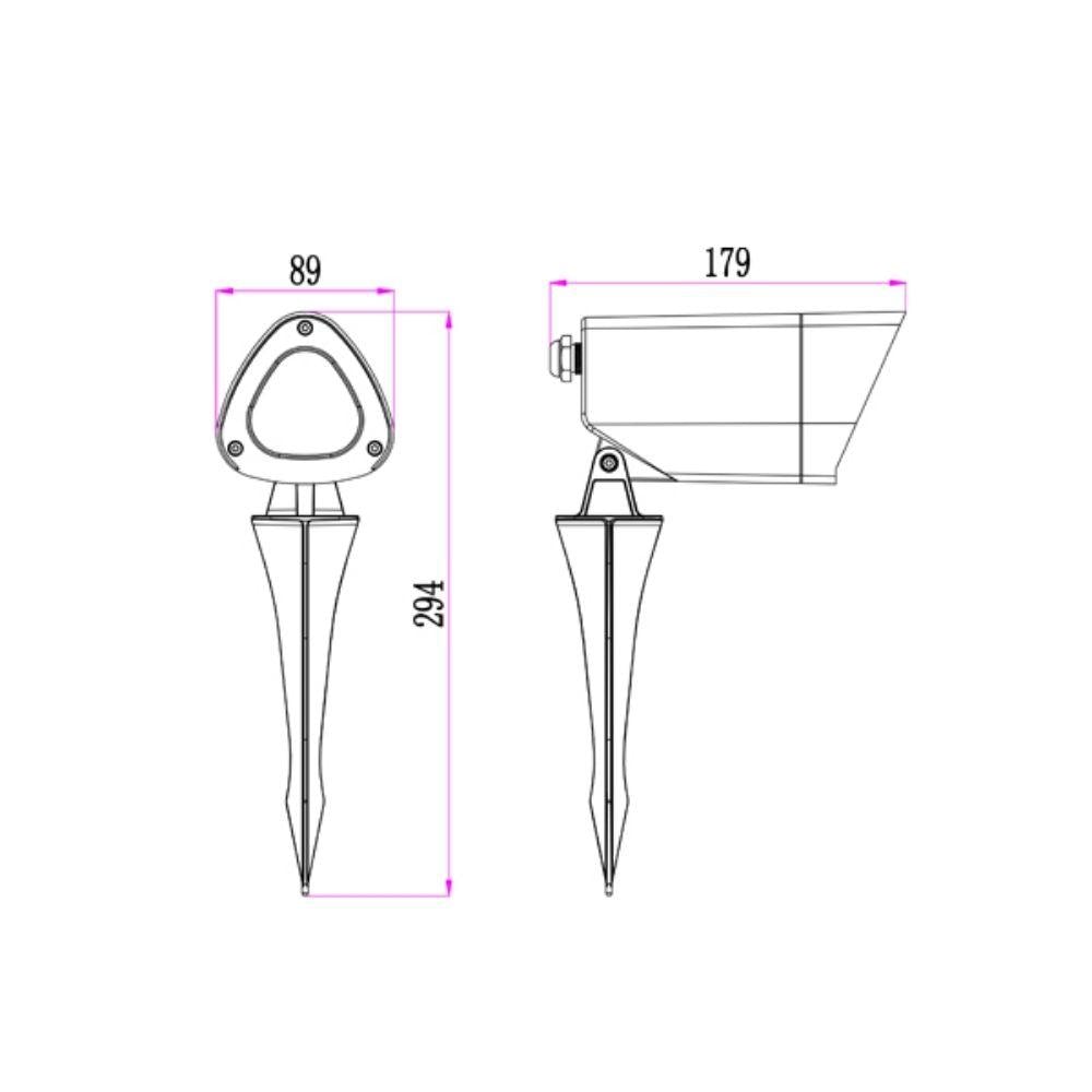 CLA KAM - Exterior Spike Light 12V DRIVER REQUIRED-CLA Lighting-Ozlighting.com.au