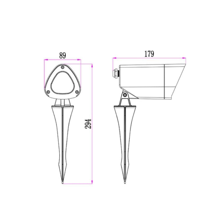 CLA KAM - Exterior Spike Light 12V DRIVER REQUIRED-CLA Lighting-Ozlighting.com.au