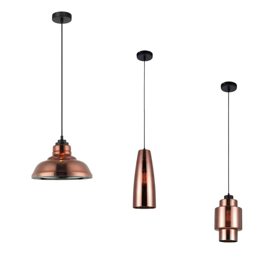 CLA LAMINA - 1 Light Glass Pendant Lights-CLA Lighting-Ozlighting.com.au