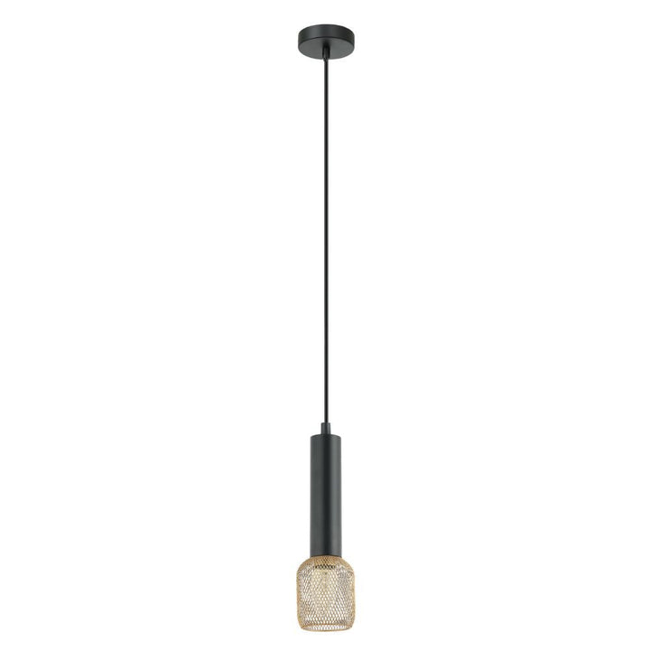 CLA MIKRO - 1 Light Interior Cylinder & Mesh Pendant Lights IP20-CLA Lighting-Ozlighting.com.au