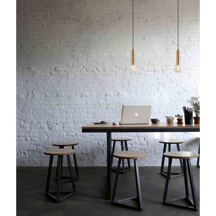 CLA MIKRO - 1 Light Interior Cylinder & Mesh Pendant Lights IP20-CLA Lighting-Ozlighting.com.au