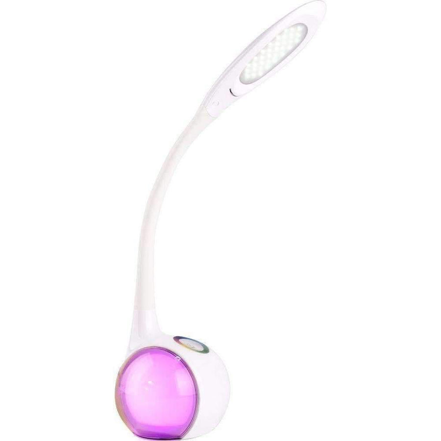 CLA MOOD - 6.5W LED White & RGB Colour Changeable Mood Task Desk Lamp-CLA Lighting-Ozlighting.com.au