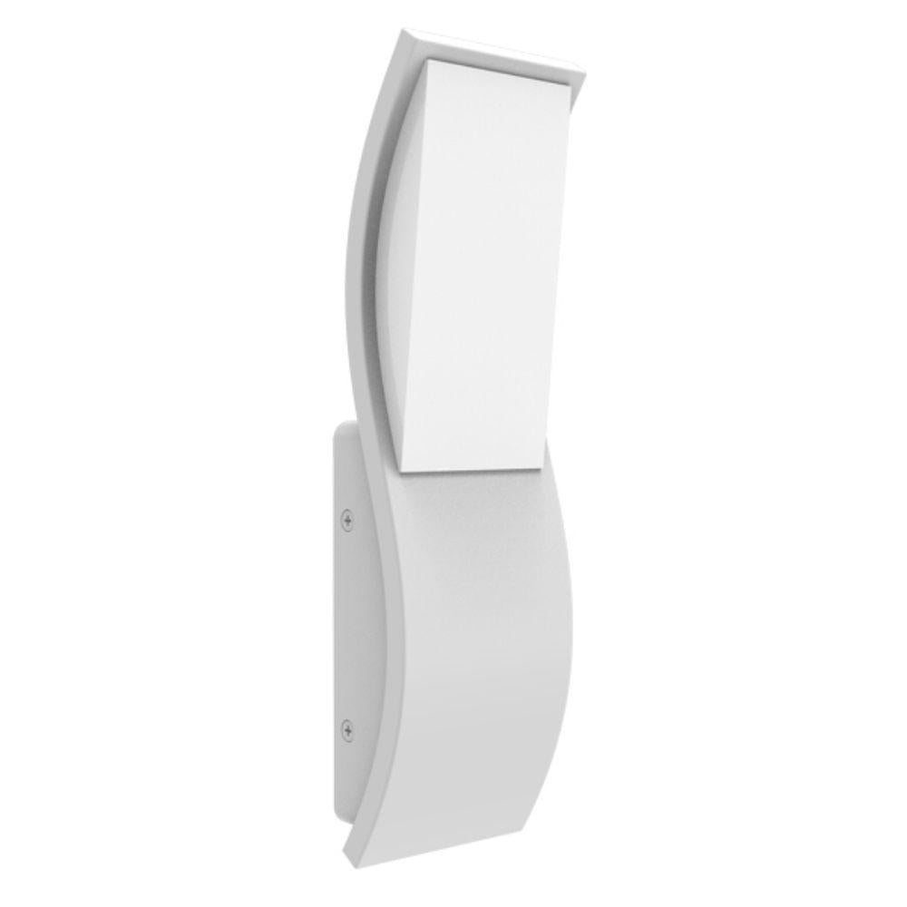 CLA OLA - 7W LED Modern Exterior Wavy Rectangular Wall Light IP65 - 3000K-CLA Lighting-Ozlighting.com.au