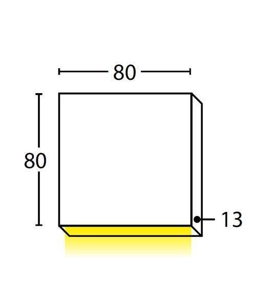 CLA PDL - 3W/6W 12V DC LED Modern Exterior Down Only / Up/Down Wall Light IP65 3000K - DRIVER REQUIRED-CLA Lighting-Ozlighting.com.au