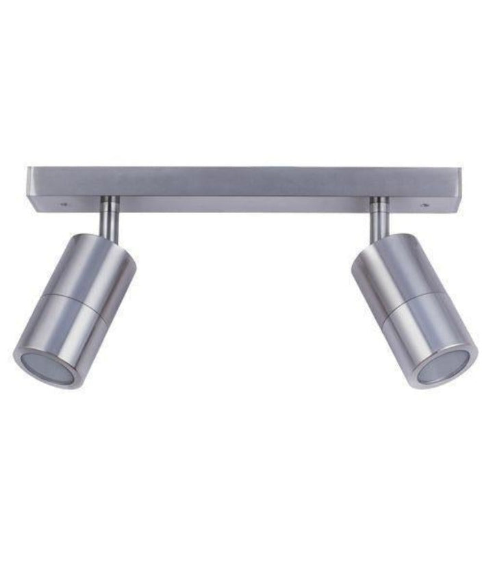 CLA PG2BAR - 2xGU10 2 Light Bar Adjustable Rail Ceiling Spot Light IP44-CLA Lighting-Ozlighting.com.au