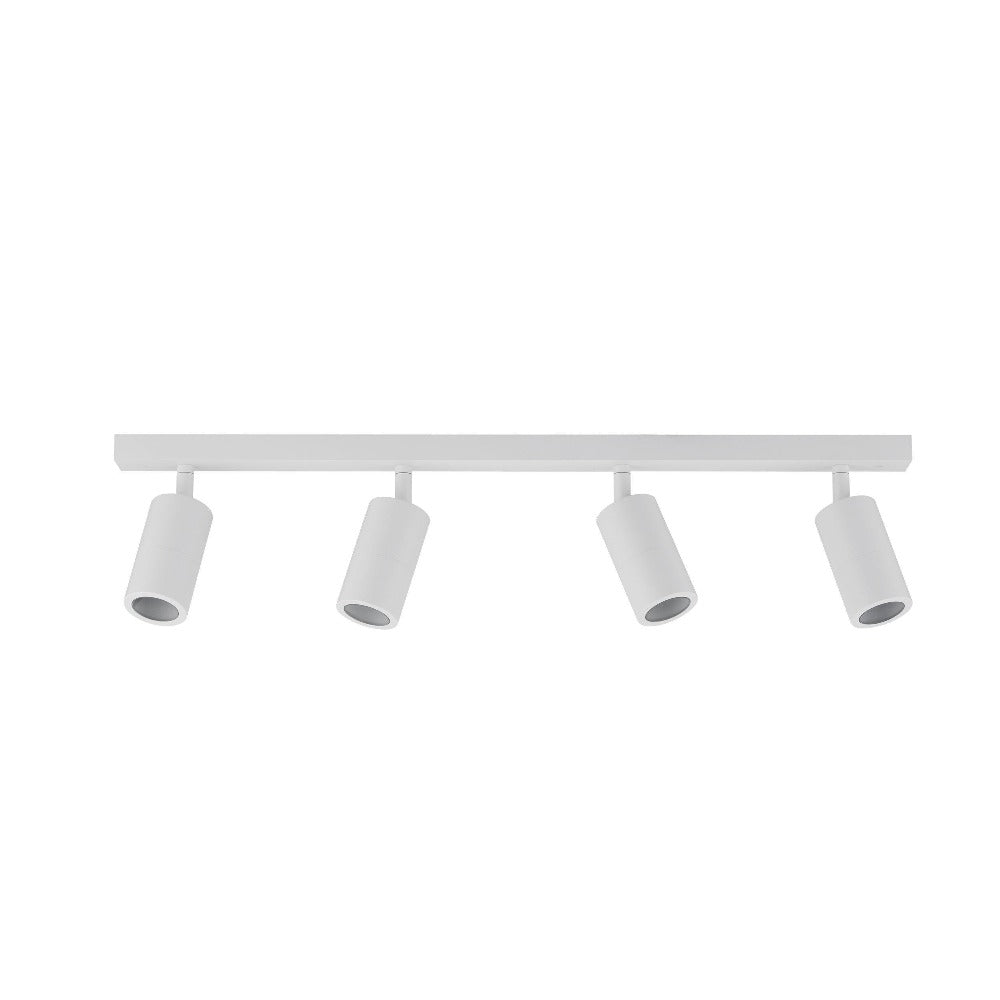 CLA PG4BAR - 4xGU10 4 Light Bar Adjustable Rail Ceiling Spot Light IP44-CLA Lighting-Ozlighting.com.au