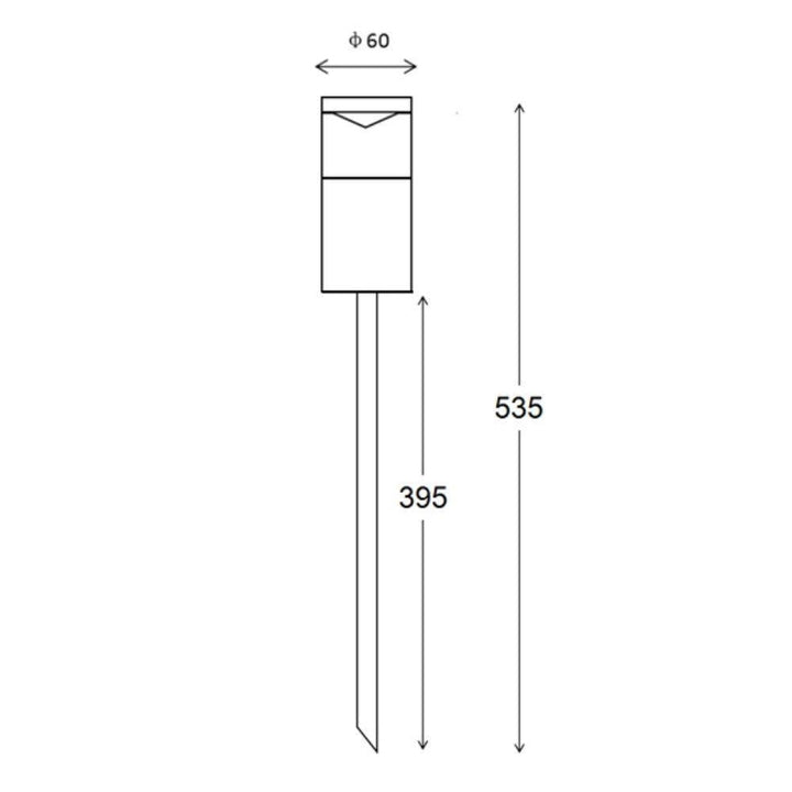 CLA PHARE - MR16 12V DC Exterior Garden Spike Light IP65 - DRIVER REQUIRED-CLA Lighting-Ozlighting.com.au