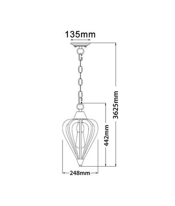 CLA SENORITA - 1/3/6 Light Pendant-CLA Lighting-Ozlighting.com.au