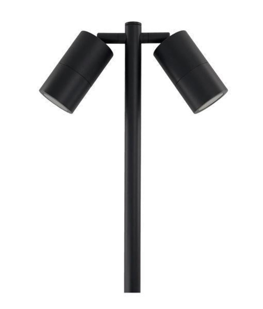 CLA SPM2AL - 2xMR16 12V DC Exterior Twin Head Garden Spike Light IP65 - DRIVER REQUIRED-CLA Lighting-Ozlighting.com.au