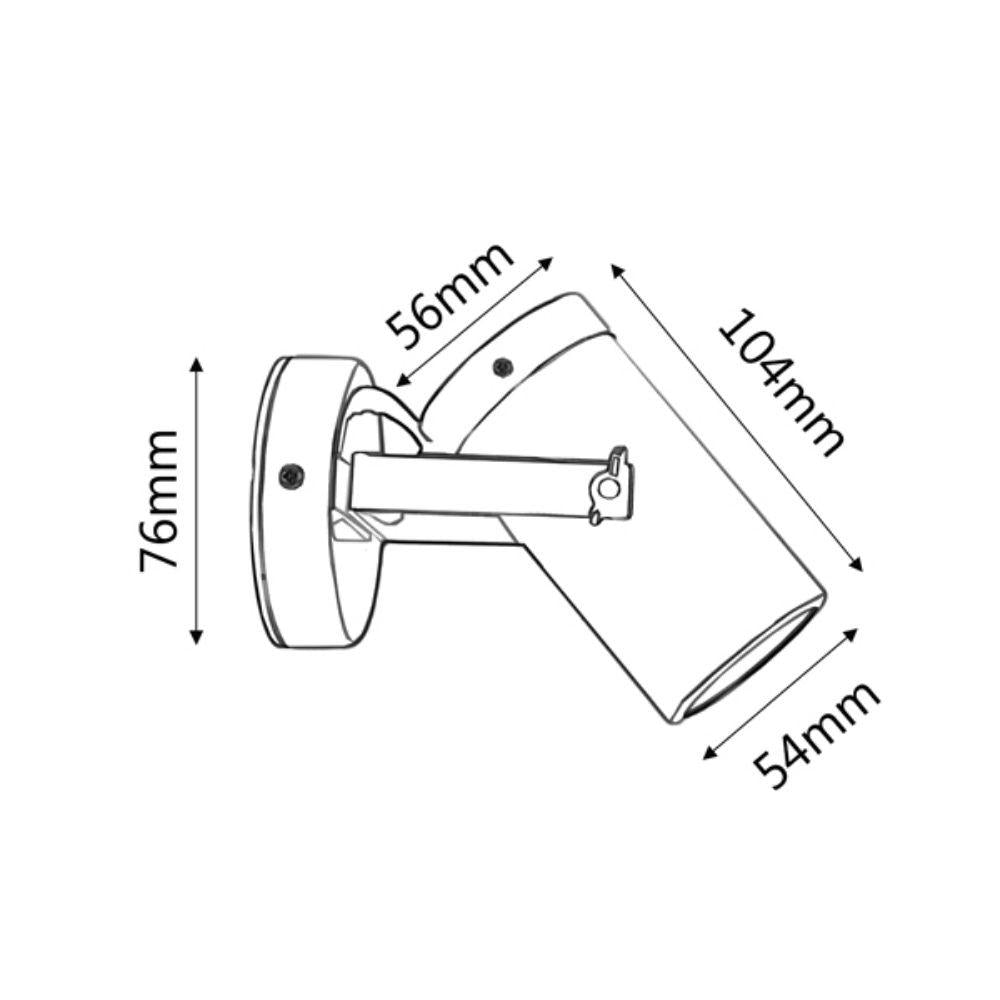 CLA SPOT-MR16 - Wall Spot Light 12V DRIVER REQUIRED-CLA Lighting-Ozlighting.com.au