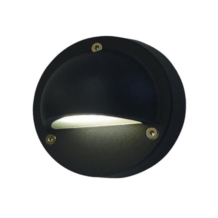 CLA STE1/3 - 1W 12V DC LED Exterior Eyelid Surface Mount Step Light IP44 3000K - DRIVER REQUIRED-CLA Lighting-Ozlighting.com.au