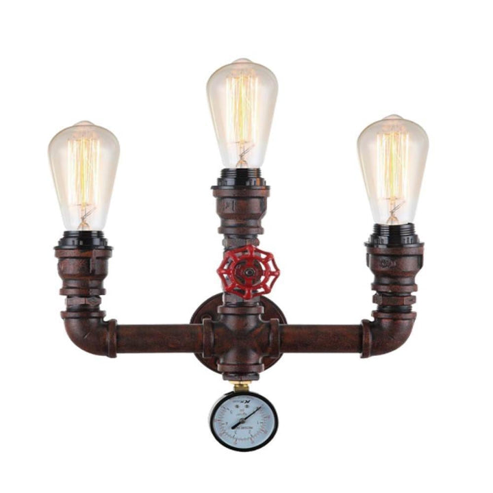 CLA STEAM - Antique Pipe Wall Light-CLA Lighting-Ozlighting.com.au