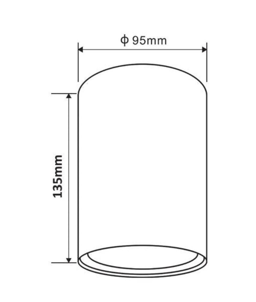 CLA SURFACE-19/21 - GU10 Round Surface Mount Downlight-CLA Lighting-Ozlighting.com.au