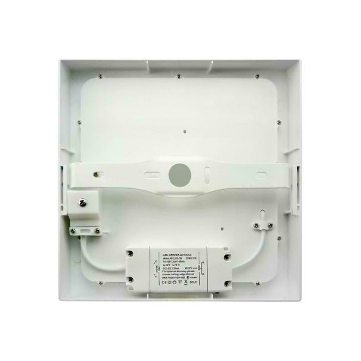 CLA SURFACE-9D/12D - 18W LED Dimmable 225mm Square PC Oyster Ceiling Light - 3000K/5000K-CLA Lighting-Ozlighting.com.au