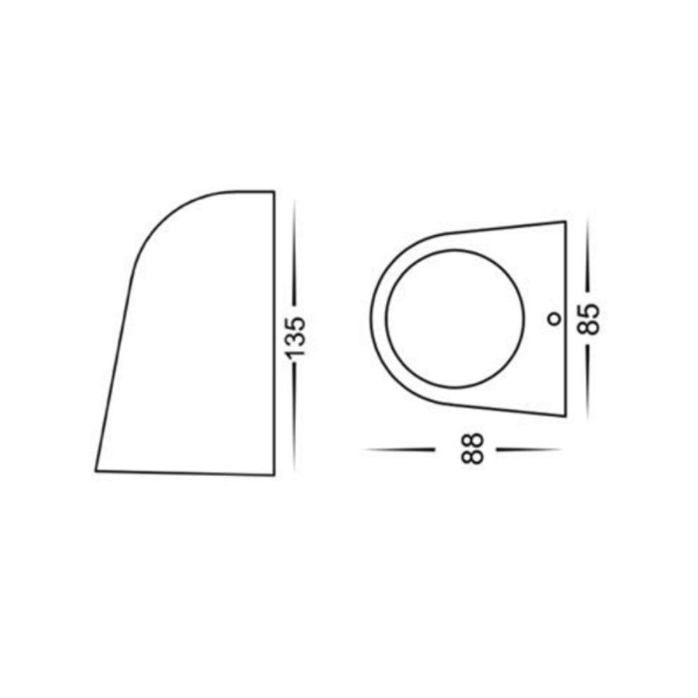 CLA TORQUE4 - 12V DC MR16 Exterior Step Light Wall Light IP65 Solid Brass - DRIVER REQUIRED-CLA Lighting-Ozlighting.com.au