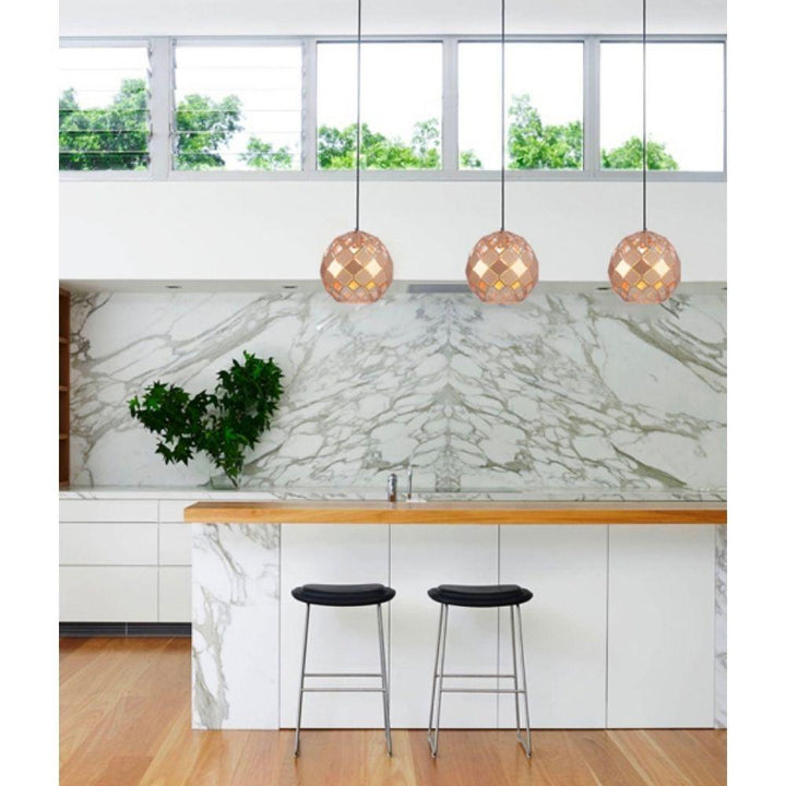 CLA TUILE - Tiled Iron Pendant Lights-CLA Lighting-Ozlighting.com.au