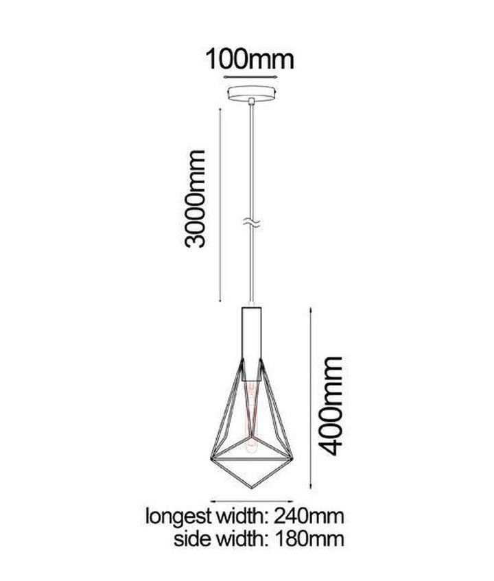 CLA WHITEBAND- 1/3 Light Pendant-CLA Lighting-Ozlighting.com.au