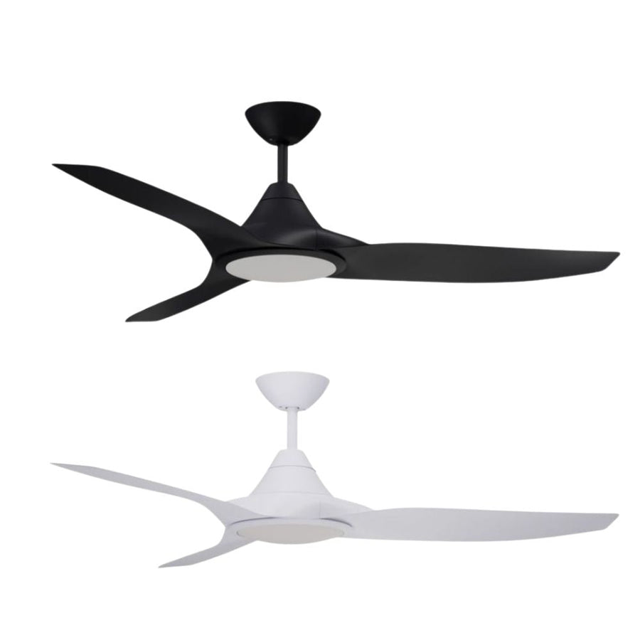 CLOUDFAN-60 - 3 Blade 1520mm 60" DC Ceiling Fan With Tri-Colour Light-Calibo-Ozlighting.com.au