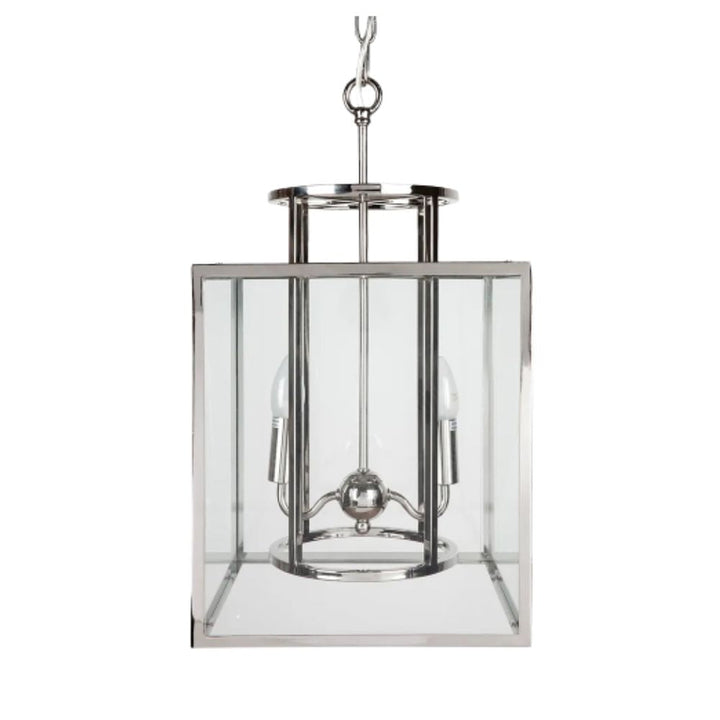 Cafe Lighting CONCORD - 2/4 Light Small/Large Metal Cage Lantern Pendant-Cafe Lighting-Ozlighting.com.au