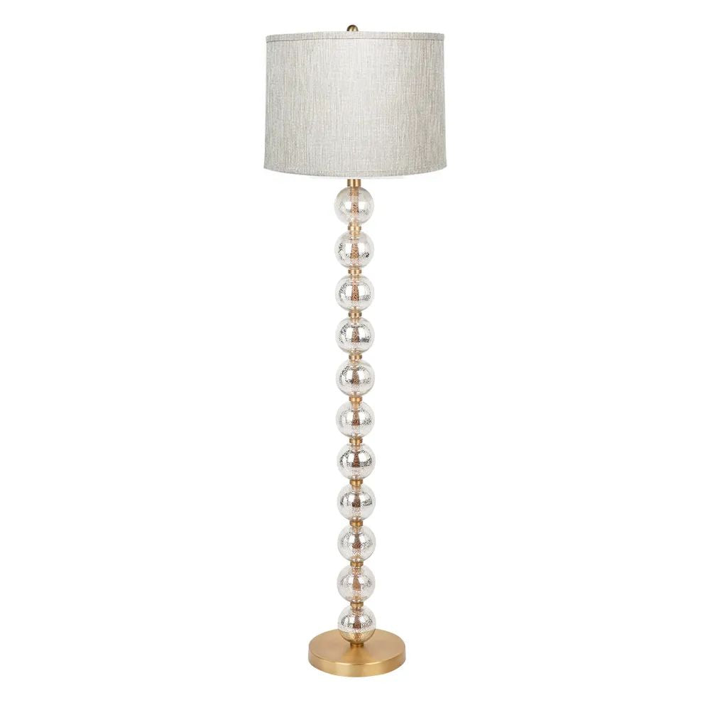 Cafe Lighting EVIE - Mercury Glass Floor Lamp-Cafe Lighting-Ozlighting.com.au