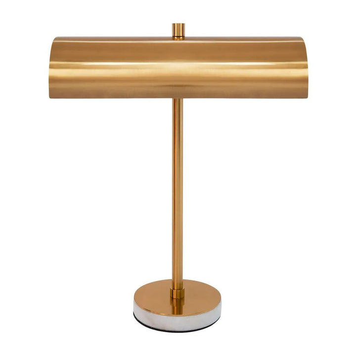 Cafe Lighting HAMLIN - Brushed Brass Desk Lamp-Cafe Lighting-Ozlighting.com.au